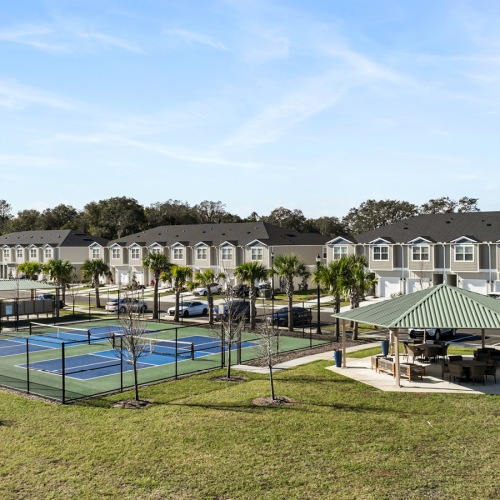A perfect fit for the whole family apartments and pickleball courts